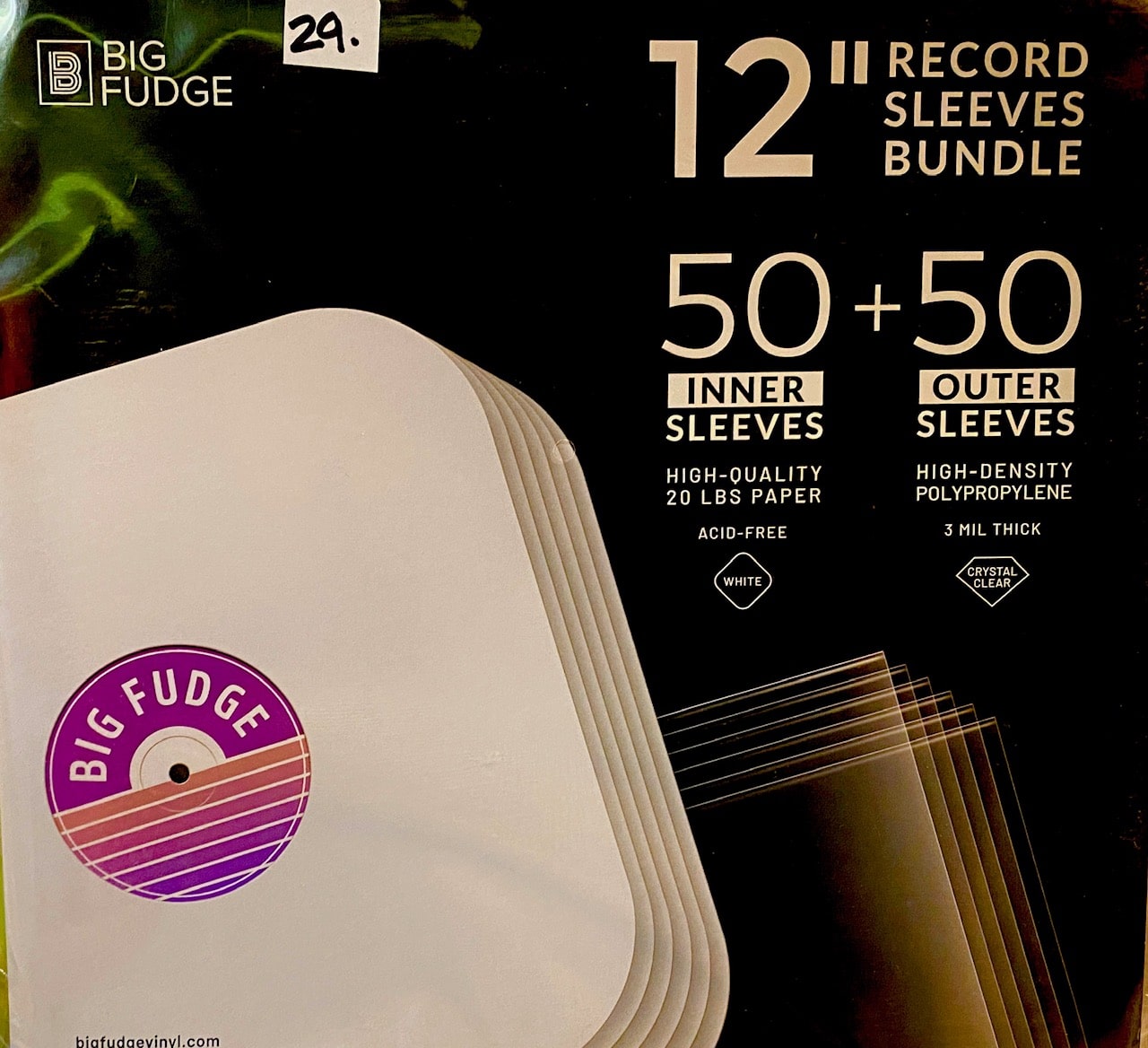 LP Sleeves & Record Album Sleeve Bundle